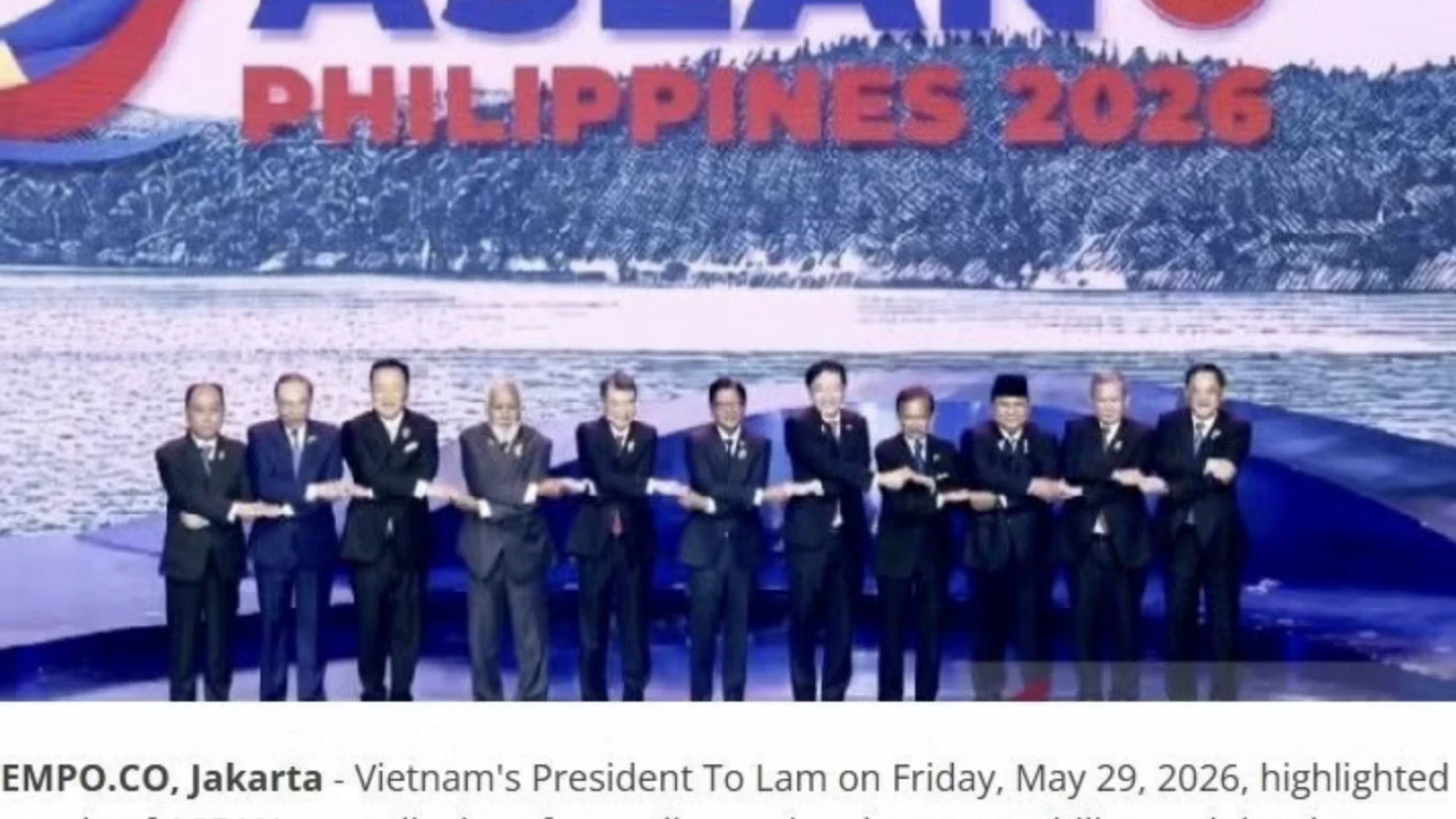 Indonesian media praise top leader’s message on ASEAN centrality